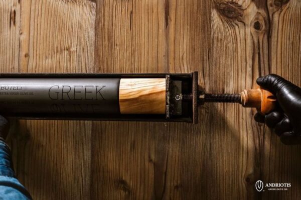 Andriotis Greek Olive Oil premium package Buteli