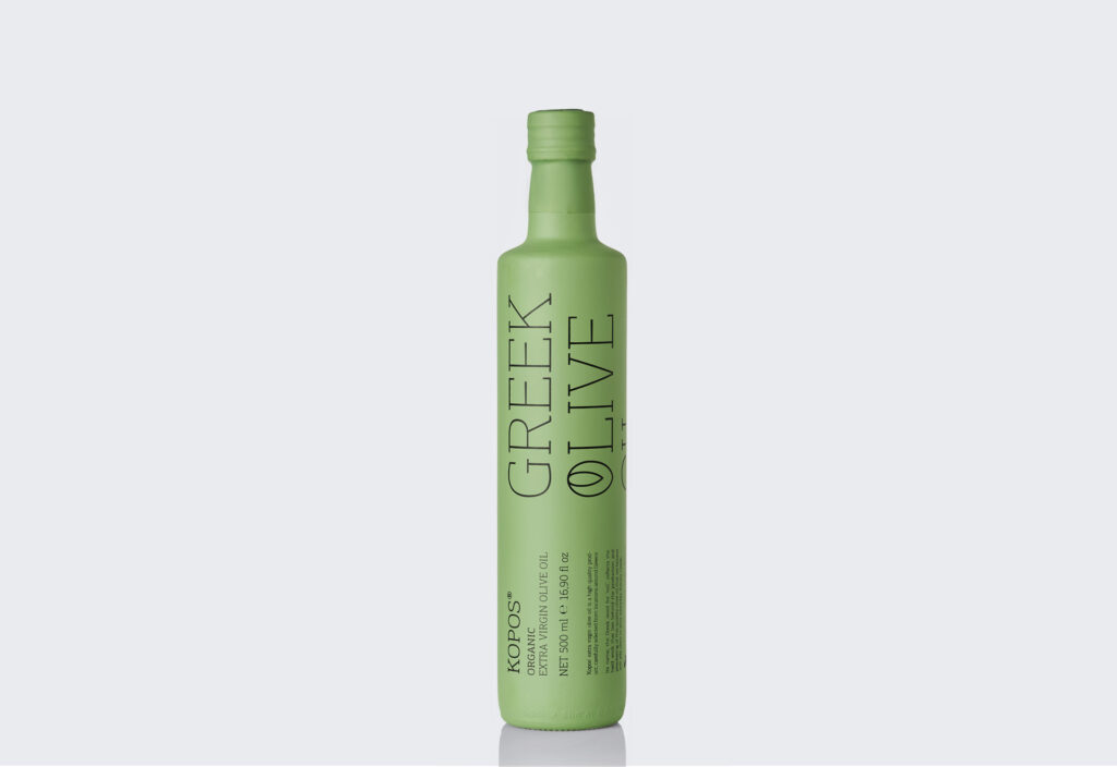 Andriotis Greek Olive Oil organic Kopos prasino mpoukali